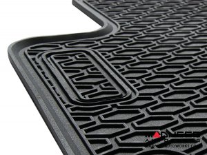 FIAT 500 Floor Mats - All Weather - Rubber - Premium  